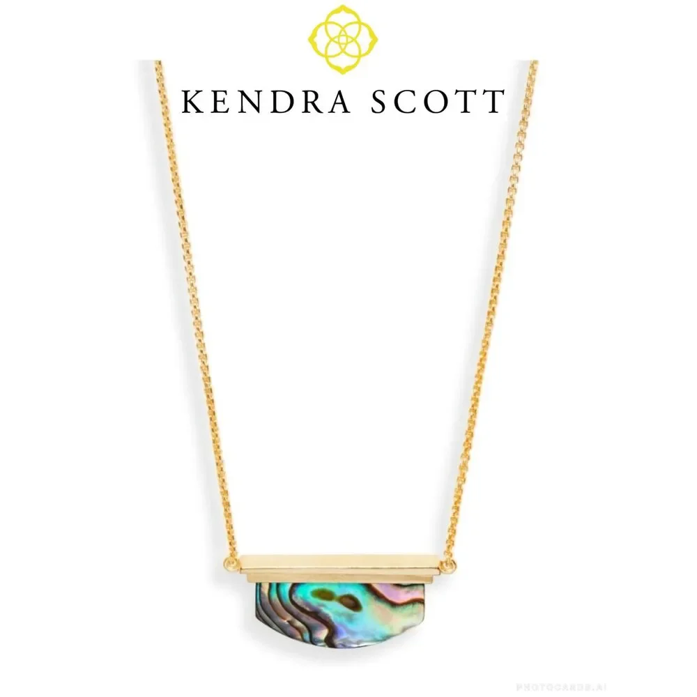 NWOT Kendra Scott Dean Necklace in Abalone Shell $ 65.00